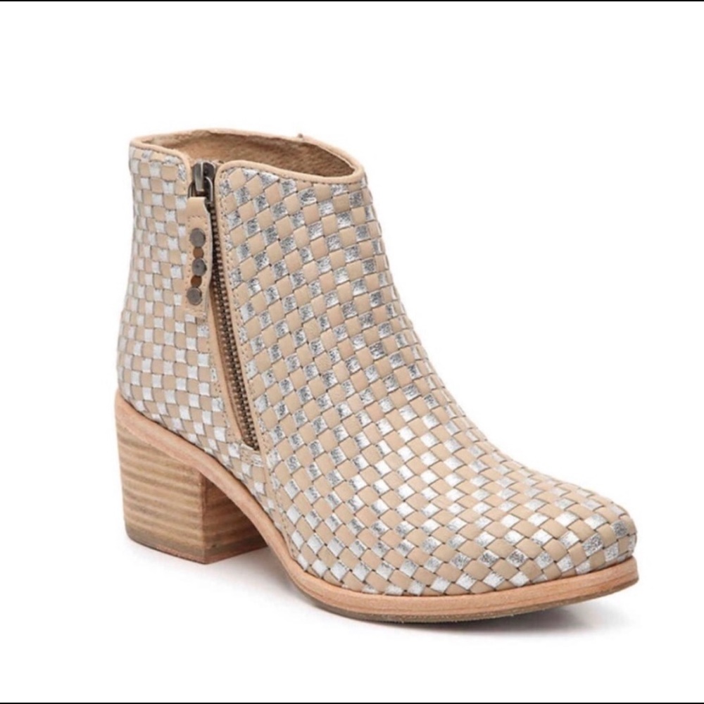 Kelsi Dagger Brooklyn {Anthro} Grove woven bootie